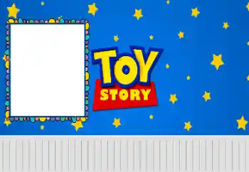 Фотоефект от категория Различни детски № 206126. Надпис на рамката: Toy story