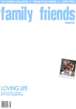 Фотоефект от категория Списания № 4687. Надпис на рамката: Family and Friends