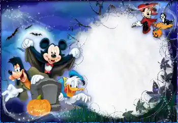 Фотоефект от категория Различни празници № 175384. Надпис на рамката: Happy Halloween