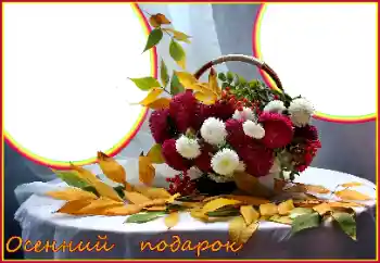 Фотоефект от категория Есен № 170601. Надпис на рамката: Есен